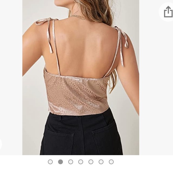 NWOT Cowl Neck Cheetah Tank Top - Picture 2 of 7